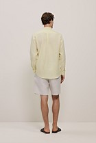 Regular Fit Linen Classic Long Sleeve Shirt