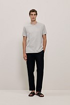Jacquard Cotton Textured T-shirt