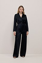 Satin Relaxed Tailored Jacket