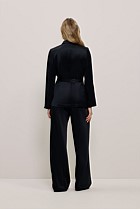 Satin Relaxed Tailored Jacket