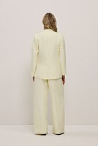 Collarless Longline Blazer