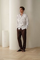 Linen Relaxed Tailored Pant