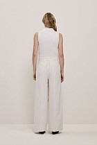 Linen Cotton Pinstripe Pant