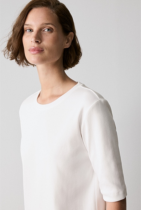 Australian Cotton Half Sleeve T-Shirt