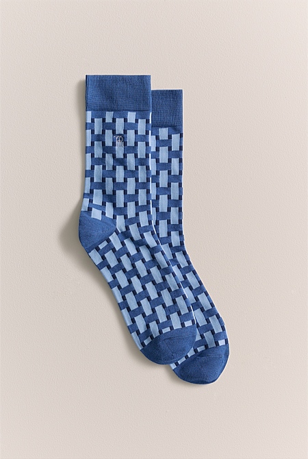 Lattice Crew Sock