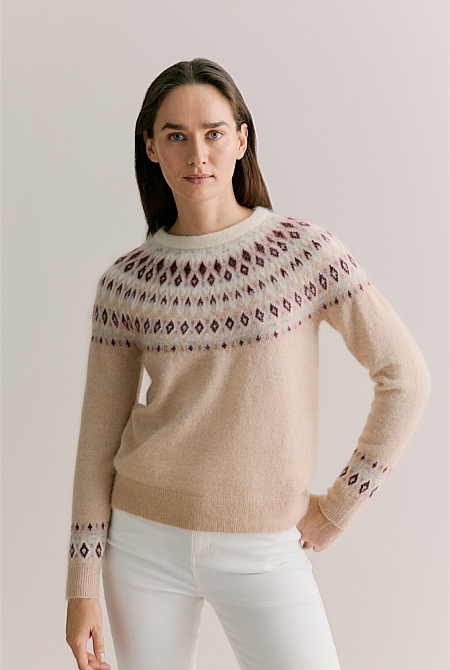 Fair Isle Jacquard Knit