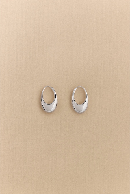 Etty Teardrop Hoops