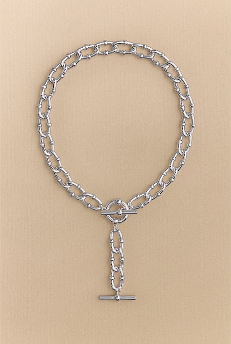 Signature Link Fob Necklace