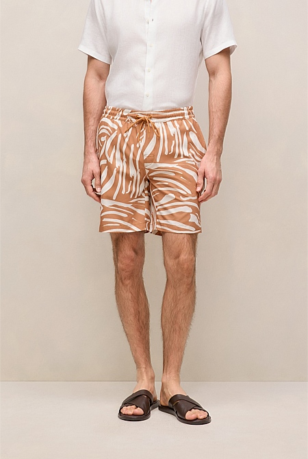 Brushstroke Swim Short