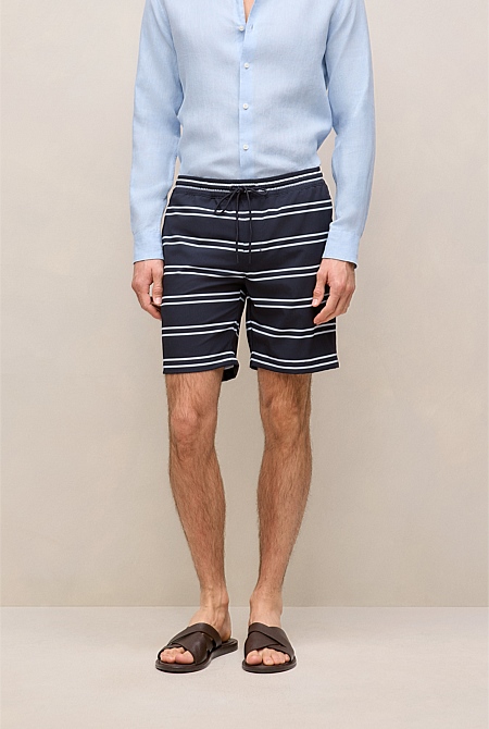 Double Stripe Swim Short