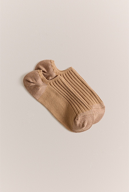Low Cut Rib Sock