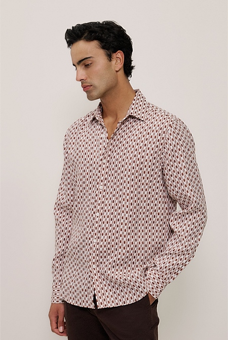 Terran Linen Long Sleeve Shirt