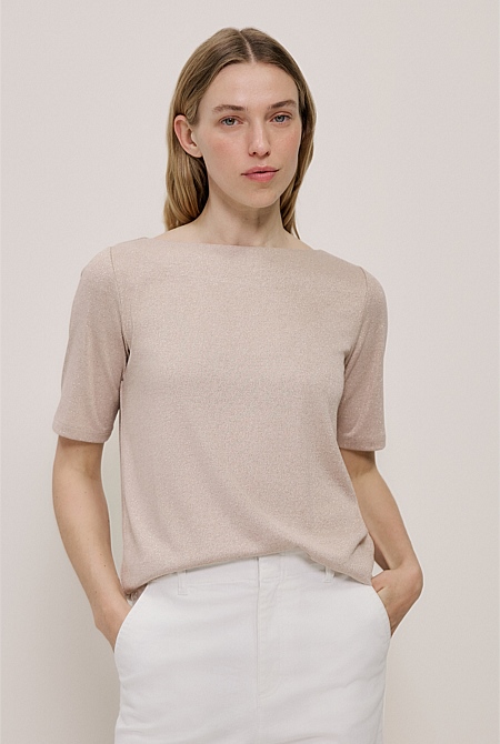 Metallic T-shirt