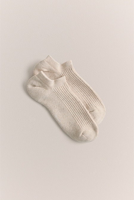 Low Cut Rib Sock