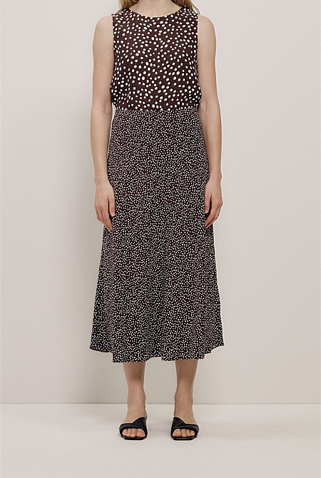 Elorie Bias Slip Skirt