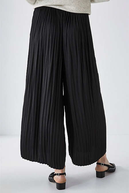 Petite Pleats For Days Pant - Black main image 0