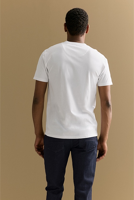 Organically Grown Cotton V Neck T-Shirt