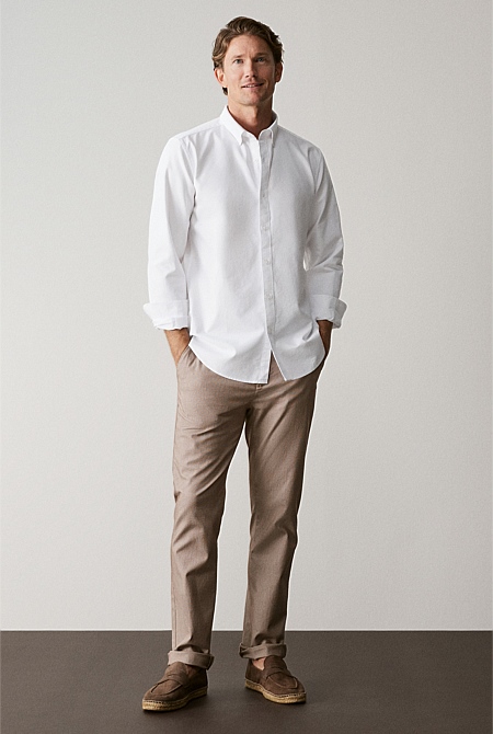 Regular Fit Organically Grown Cotton Oxford Shirt