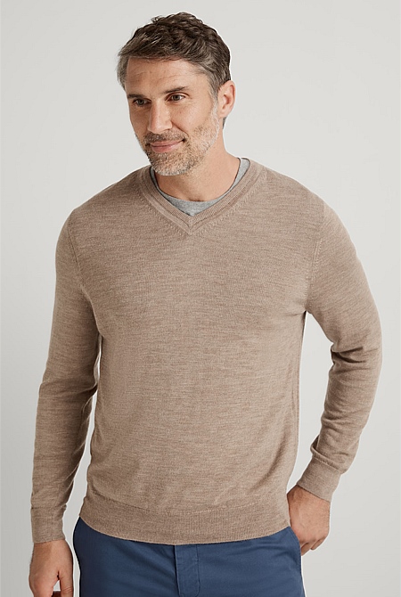 Classic Merino V-Neck