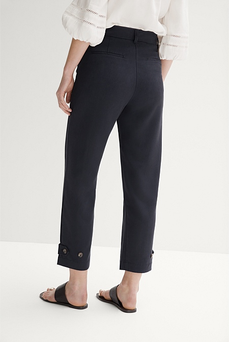 Night Sky Tab Hem Pant - WOMEN Pants | Trenery