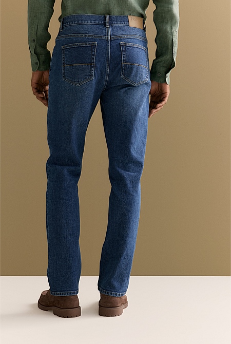 Modern Slim Mid Wash Jean