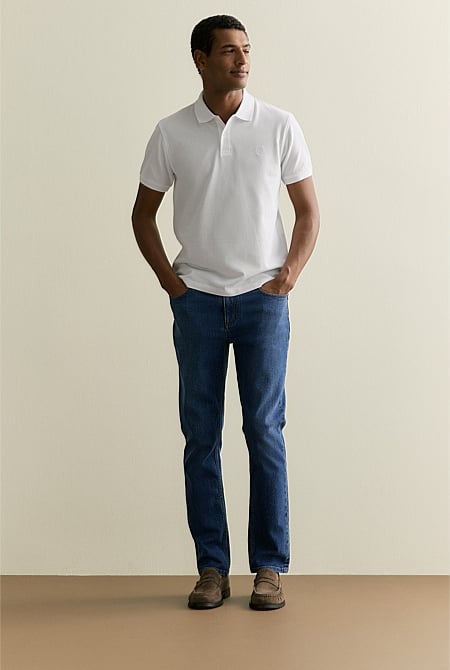 Classic Pique Monogram Polo