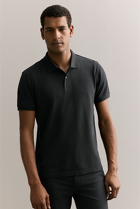 Classic Pique Monogram Polo