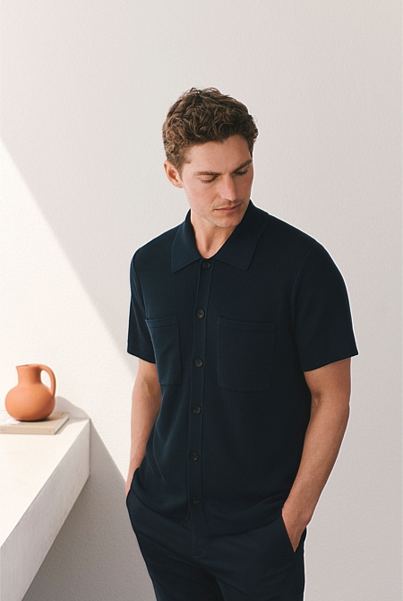 Mercerised Cotton Shirt