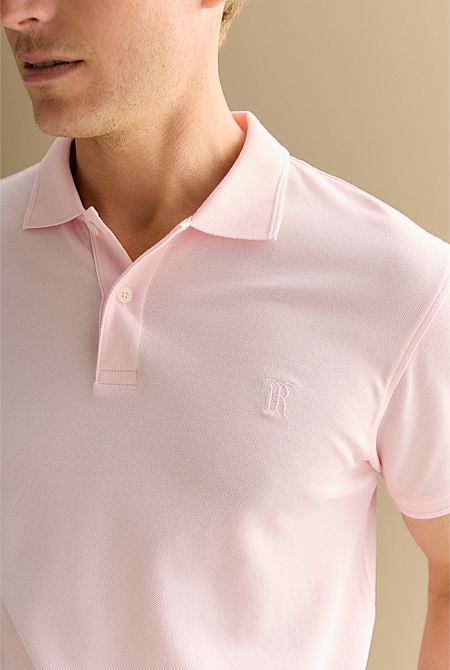 Classic Pique Monogram Polo