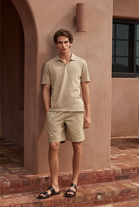 Organically Grown Cotton Twill Pull On Short