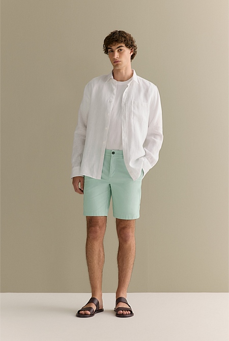 Cotton Twill Chino Short