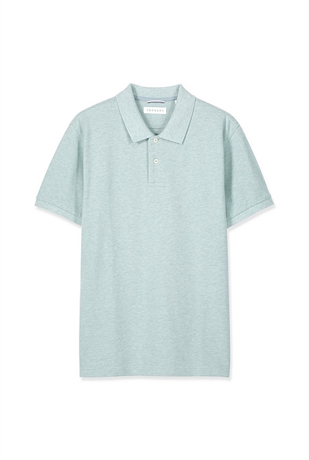 Cotton Pique Marle Polo