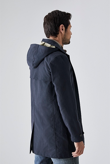 Hooded Rain Mac