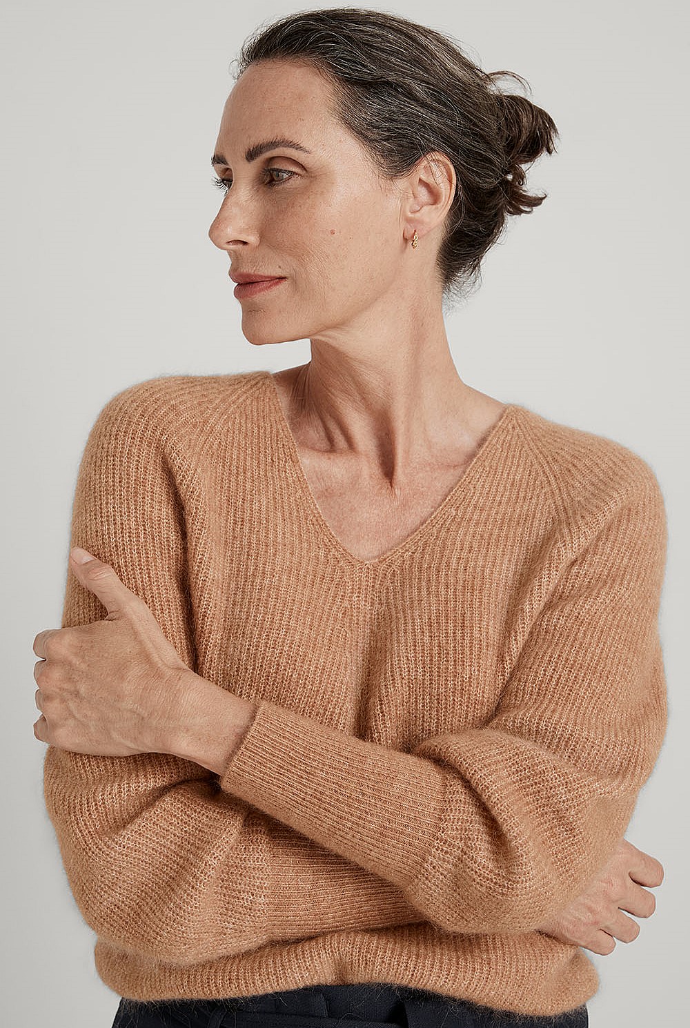 Textured Rib Pullover