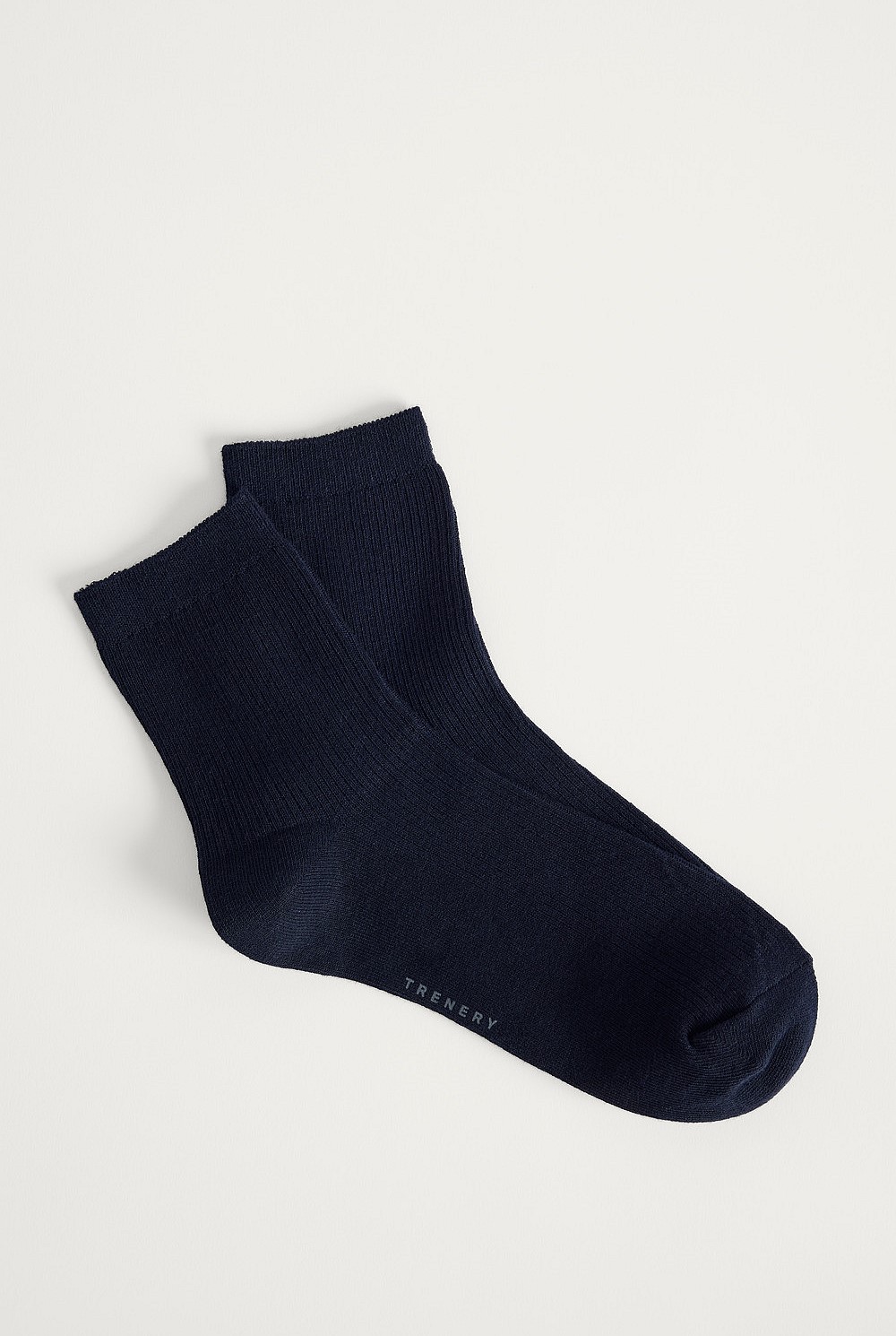 Rib Crew 3/4 Sock