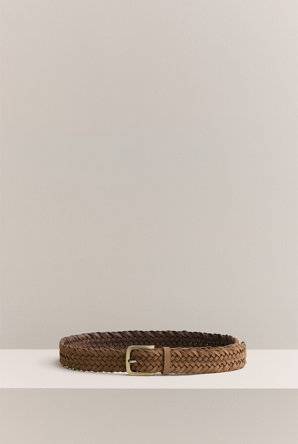 Dundas Woven Leather Belt