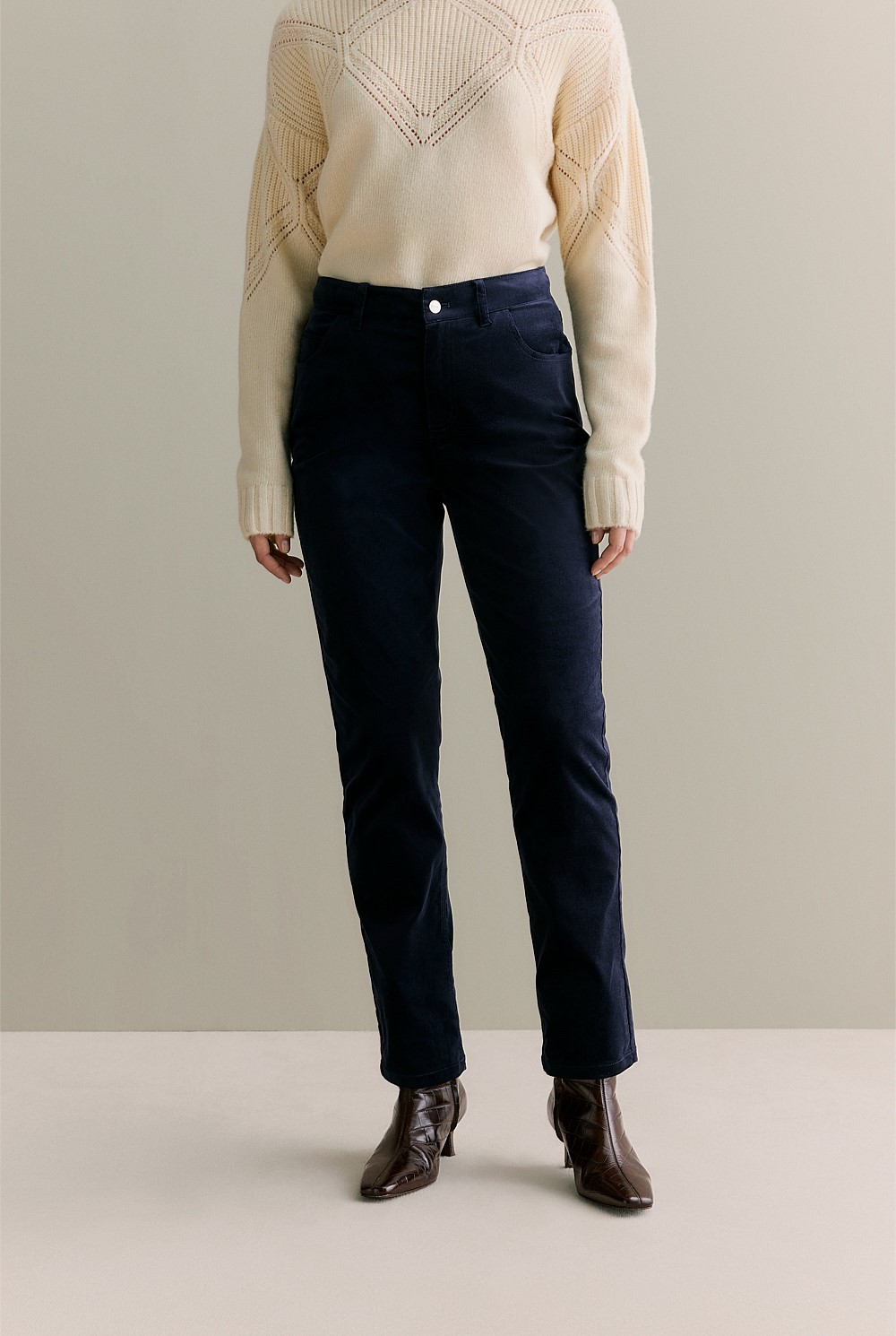 Velvet Straight Leg Jean