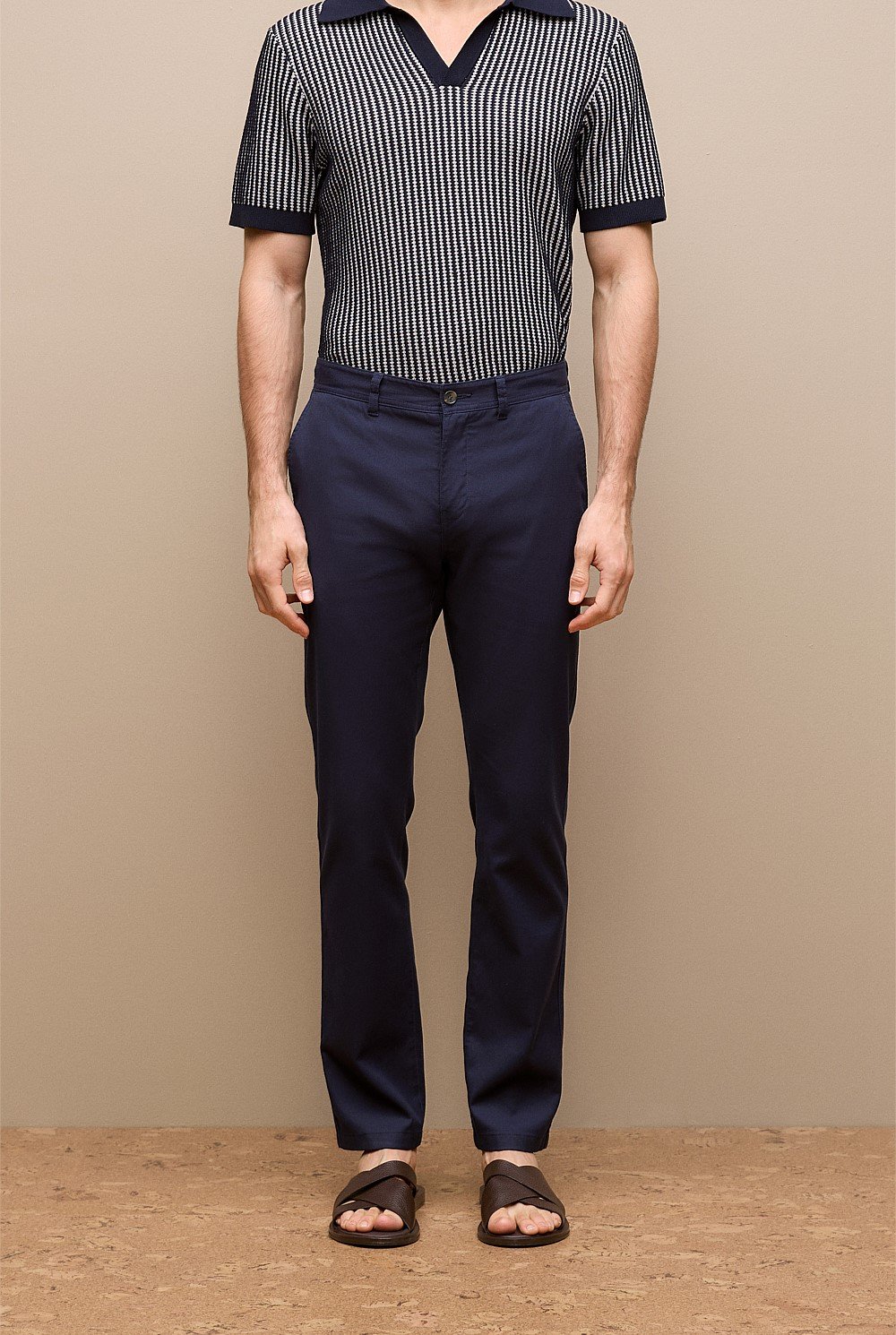 Tailored Fit Dobby Twill Pant