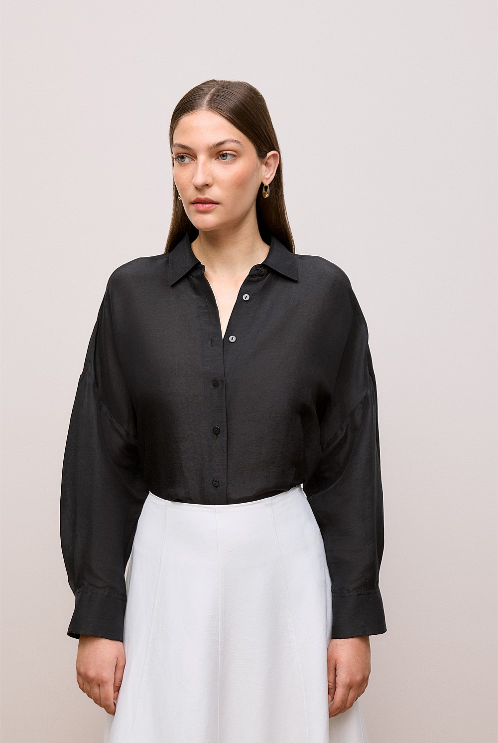Linen Silk Resort Shirt