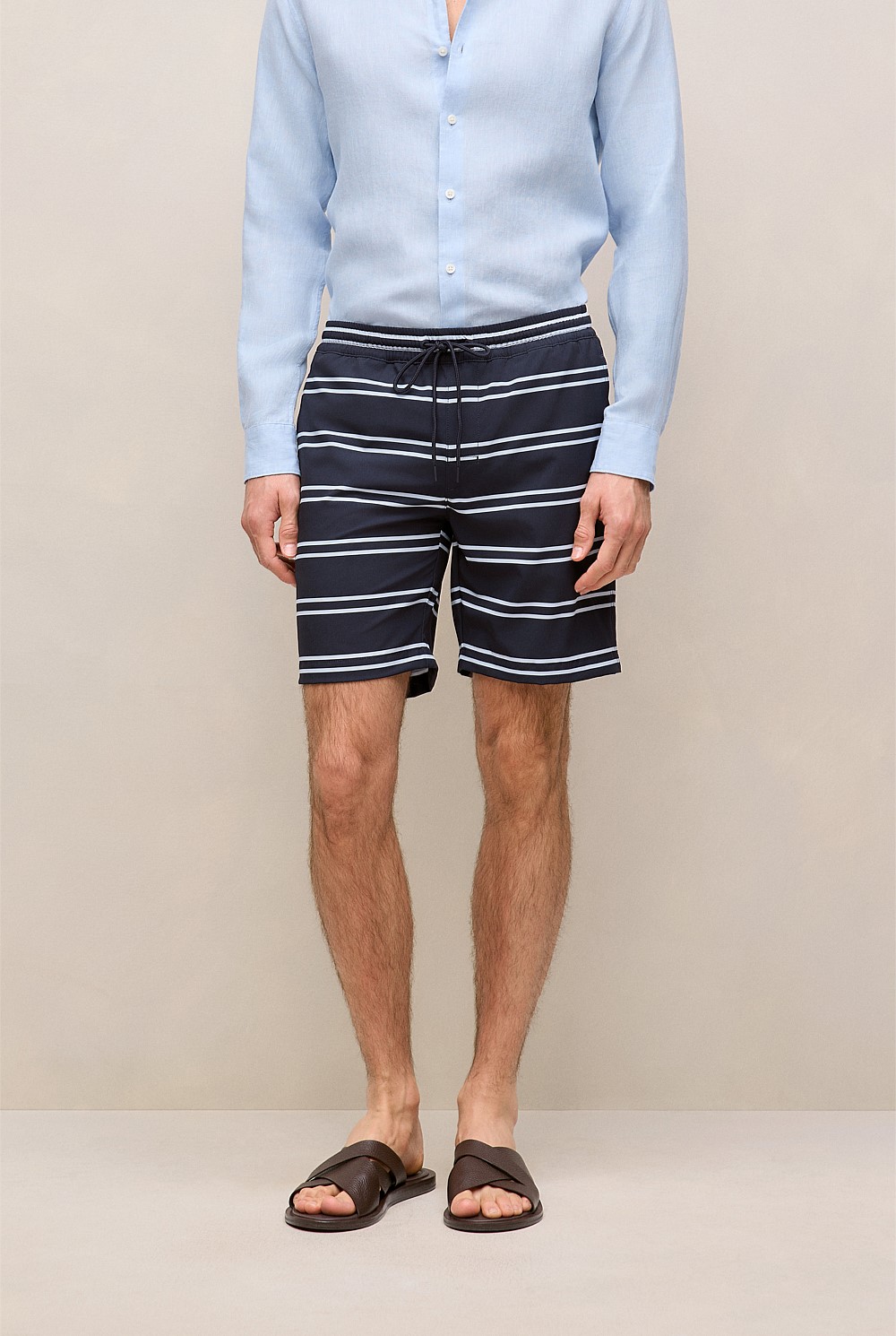 Double Stripe Swim Short
