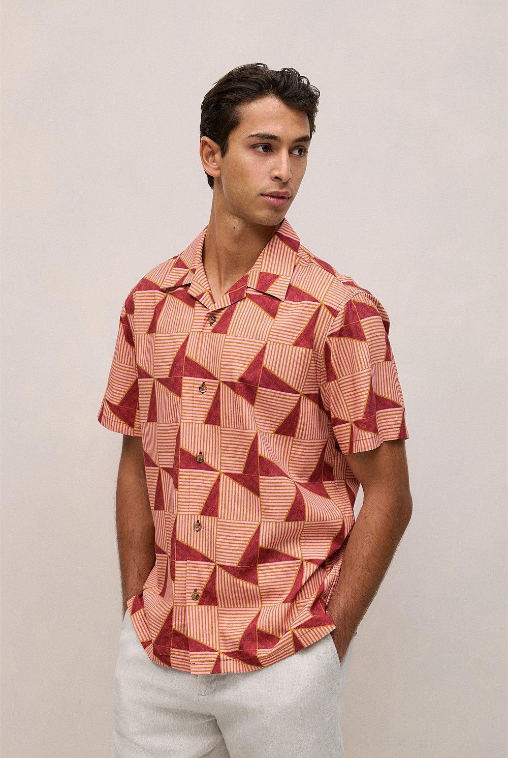 Escher Camp Collar Shirt