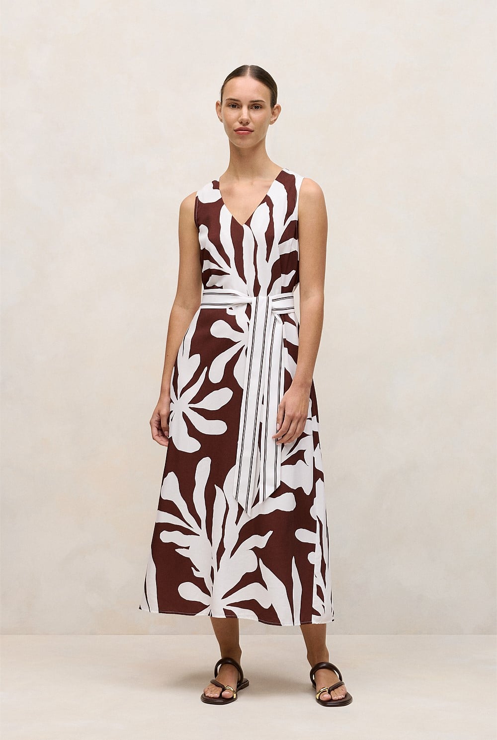 Wakame Belted Tank Dress