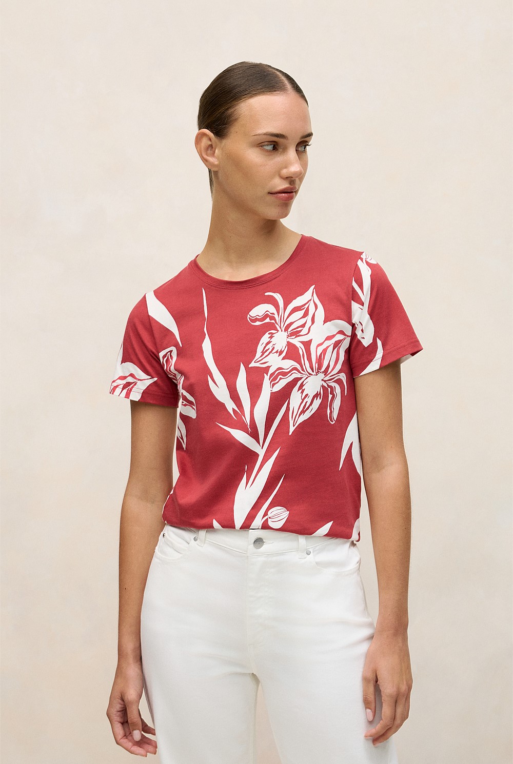 Wild Iris Crew T-shirt