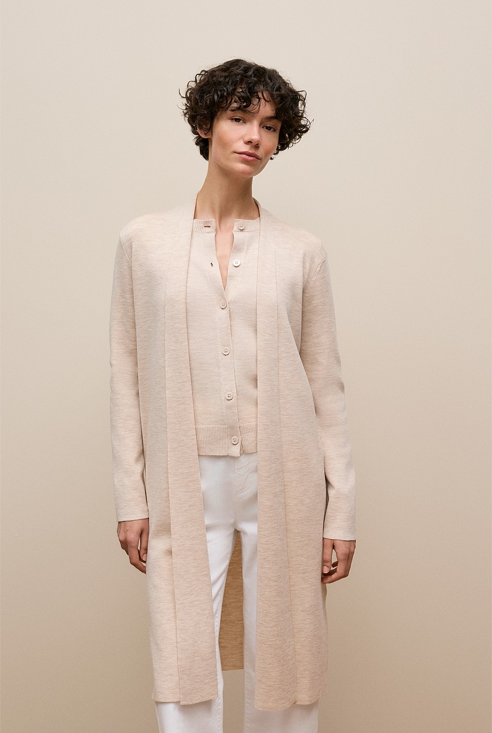 Merino Longline Cardigan
