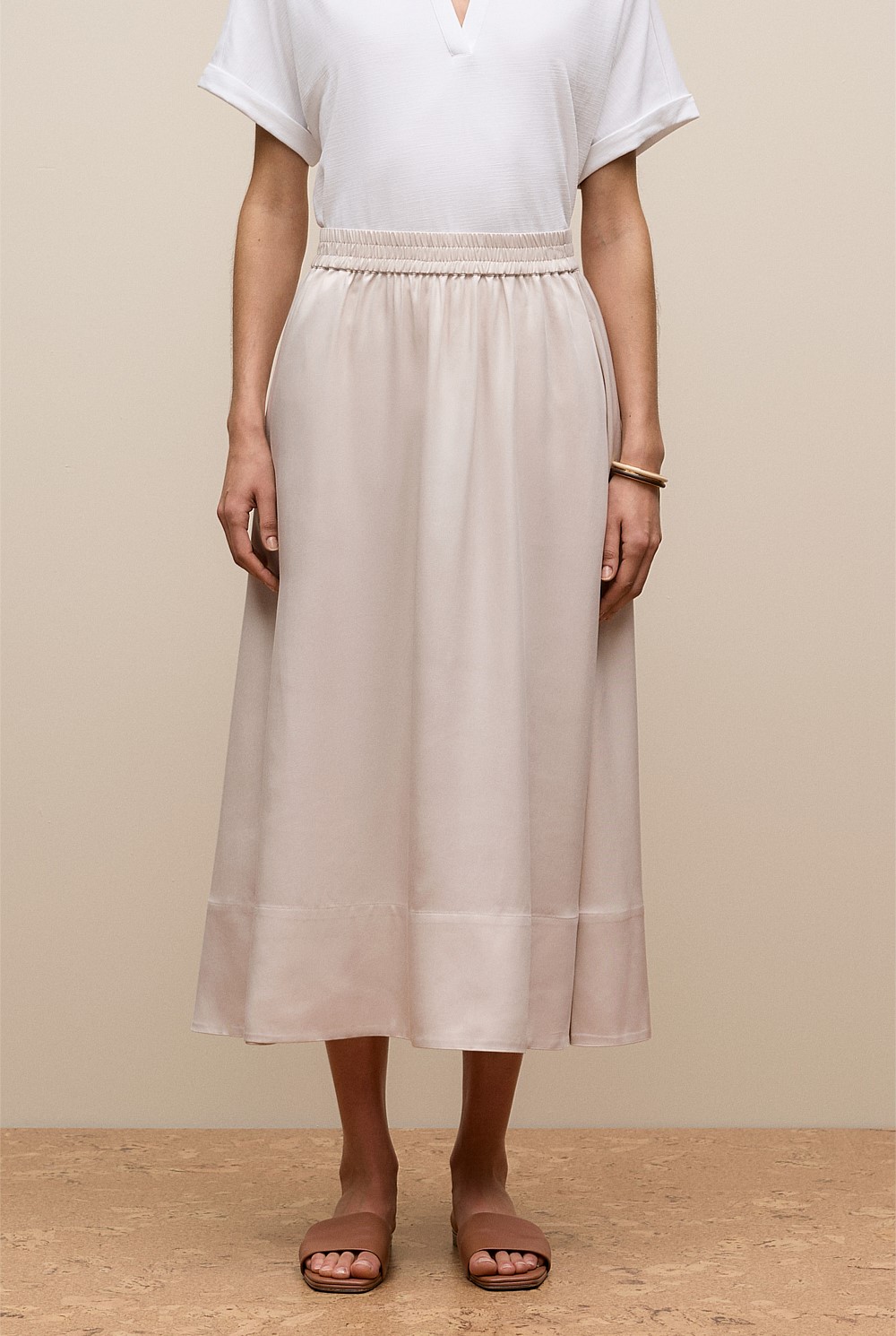 Soft Pull On Skirt