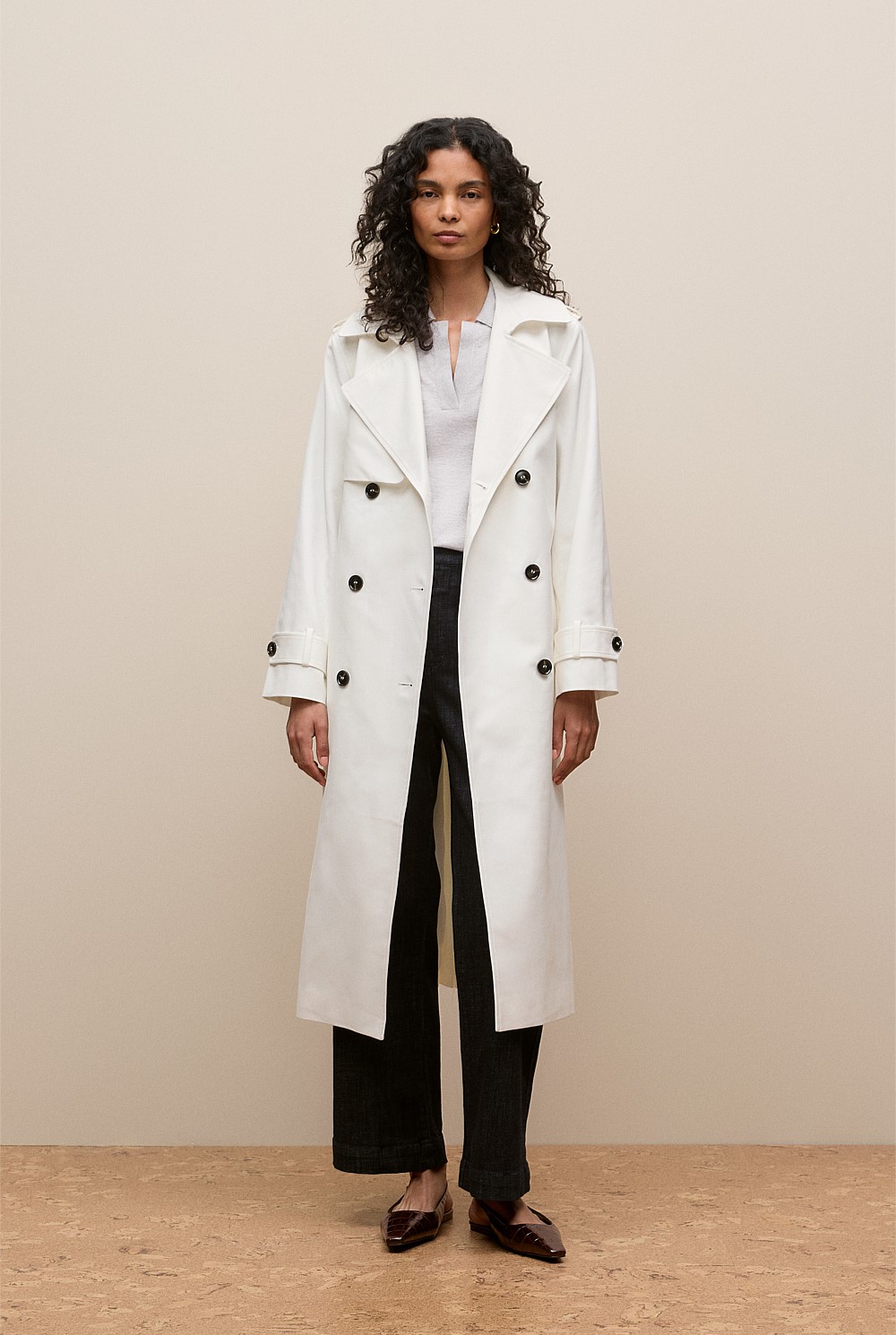 Double Cloth Trench