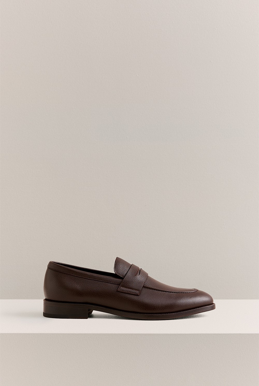 Umber Saddle Loafer
