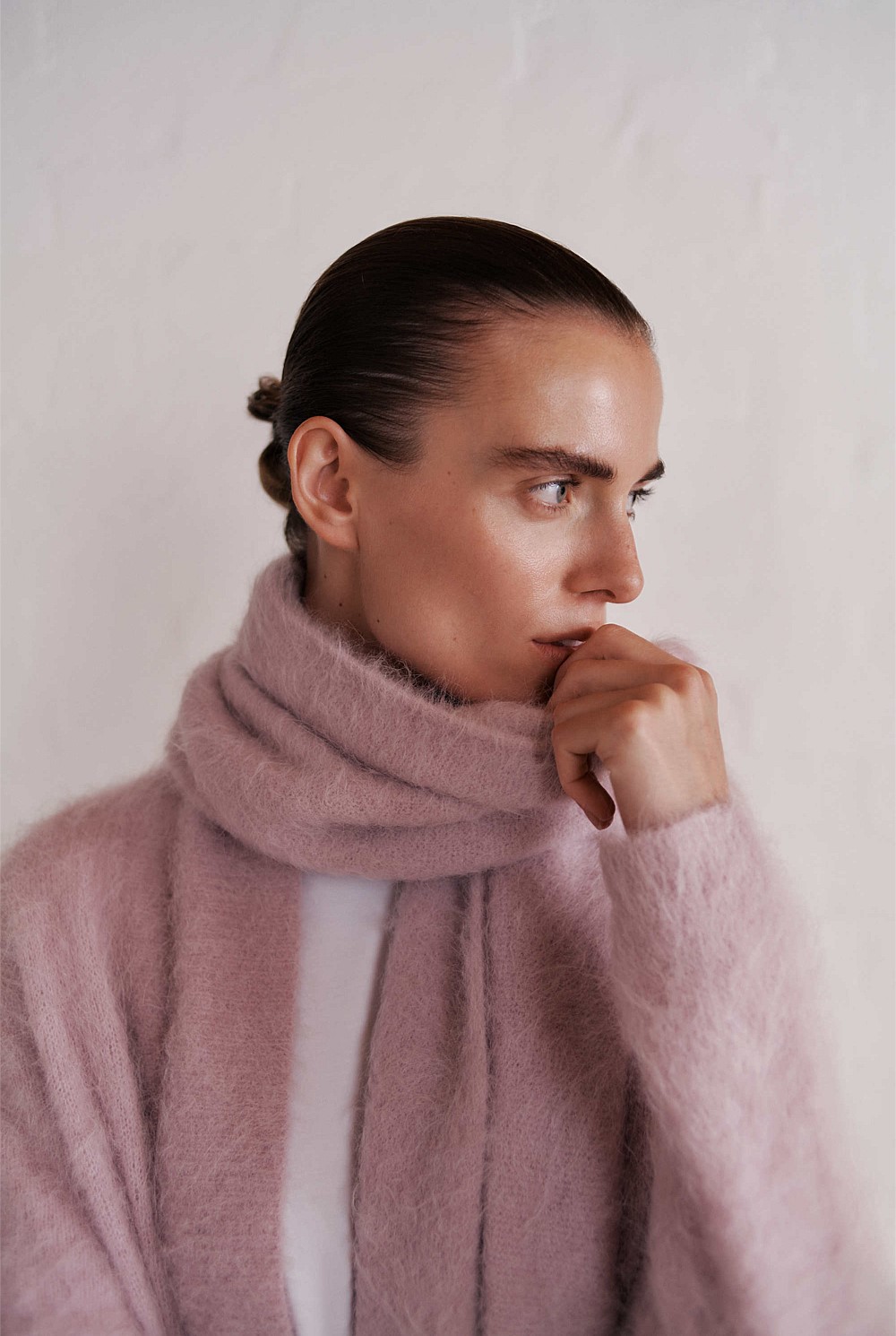 Brushed Alpaca Scarf