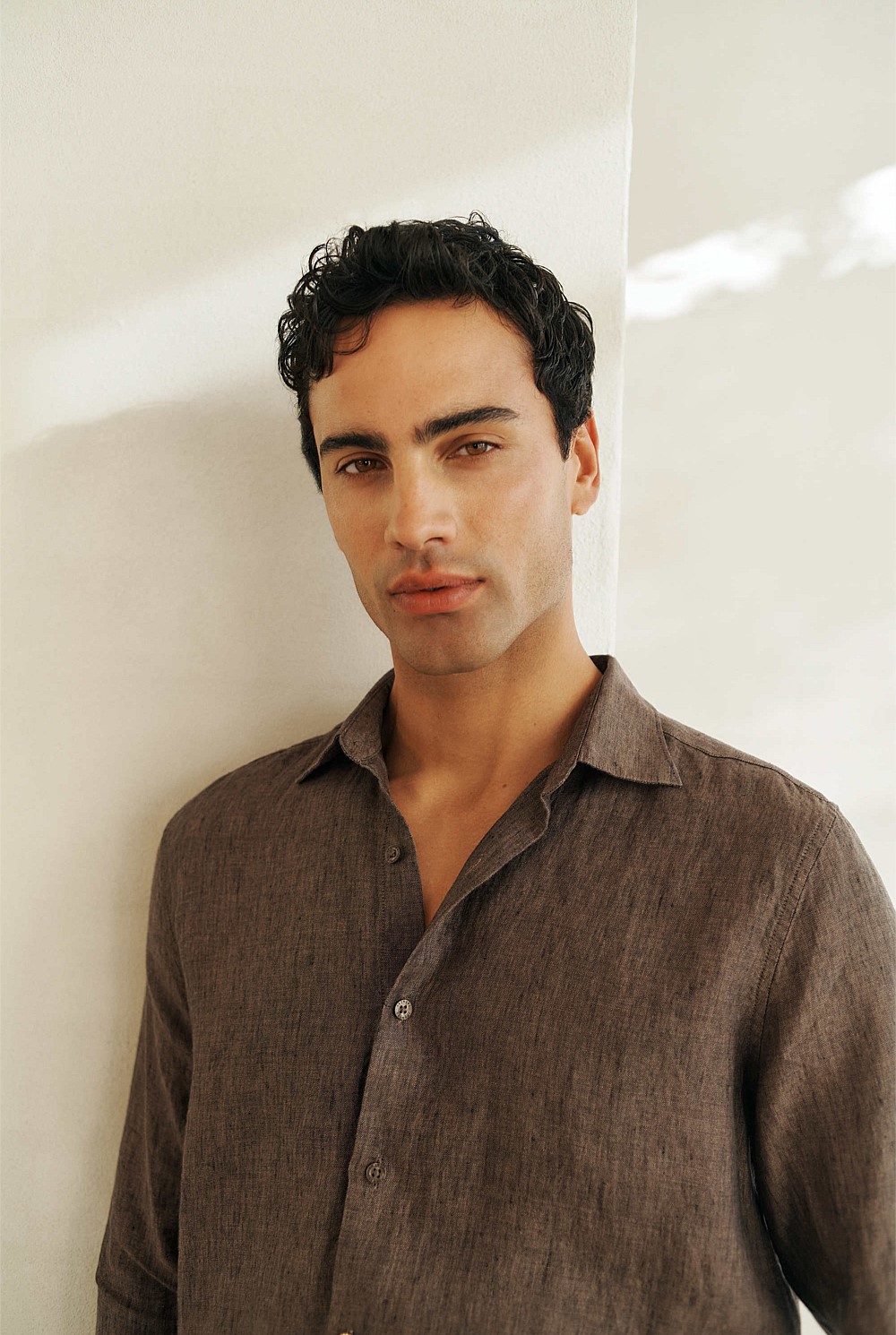 Tailored Fit Delave Linen Shirt