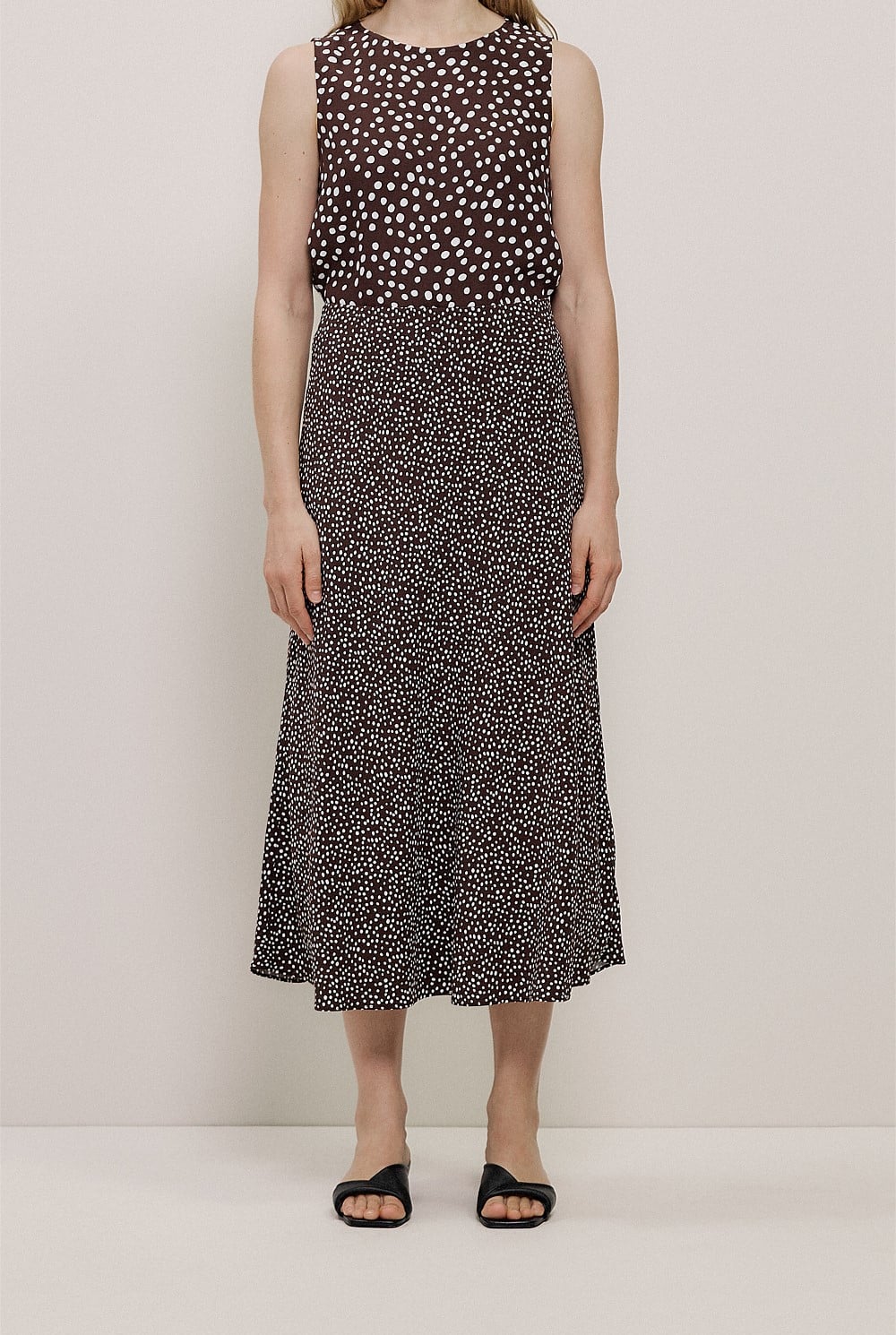 Elorie Bias Slip Skirt